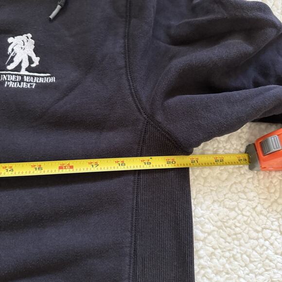 New Era Wounded Warrior Project Hoodie Men’s Medium Full Zip Black - Picture 6 of 7